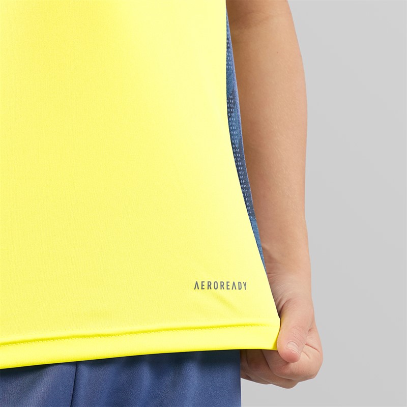 adidas Junior Boys AFC Ajax Training Jersey Pulse Yellow