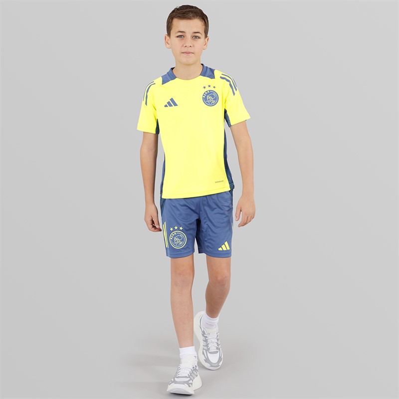 adidas Junior Boys AFC Ajax Training Jersey Pulse Yellow