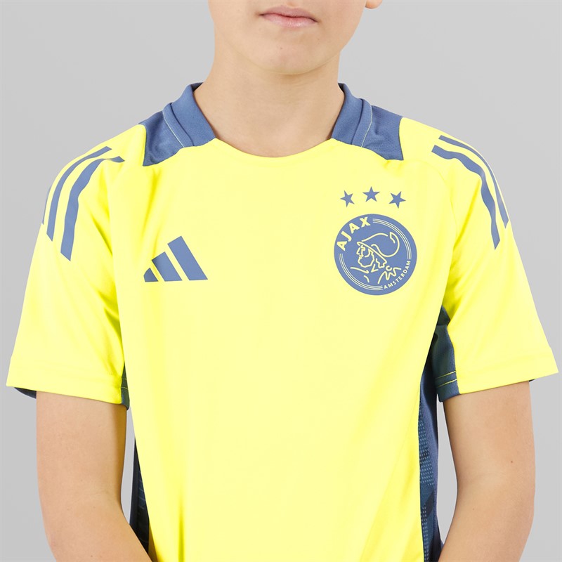 adidas Junior Boys AFC Ajax Training Jersey Pulse Yellow