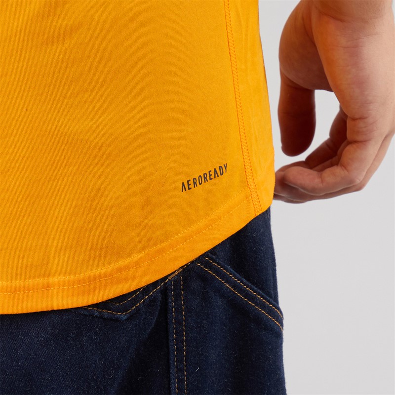 adidas Mens Creator T-Shirt Collegiate Gold