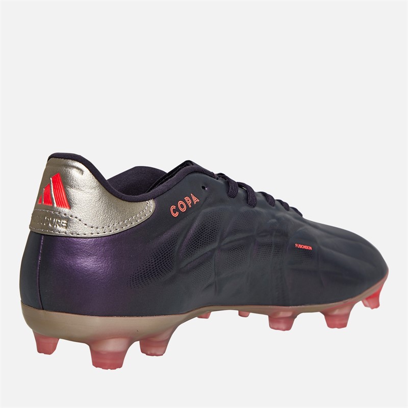 adidas Mens Copa Pure 2 Pro Vivid Horizon Pack FG Firm Ground Football Boots Aurora Black/Platinum Metallic/Turbo