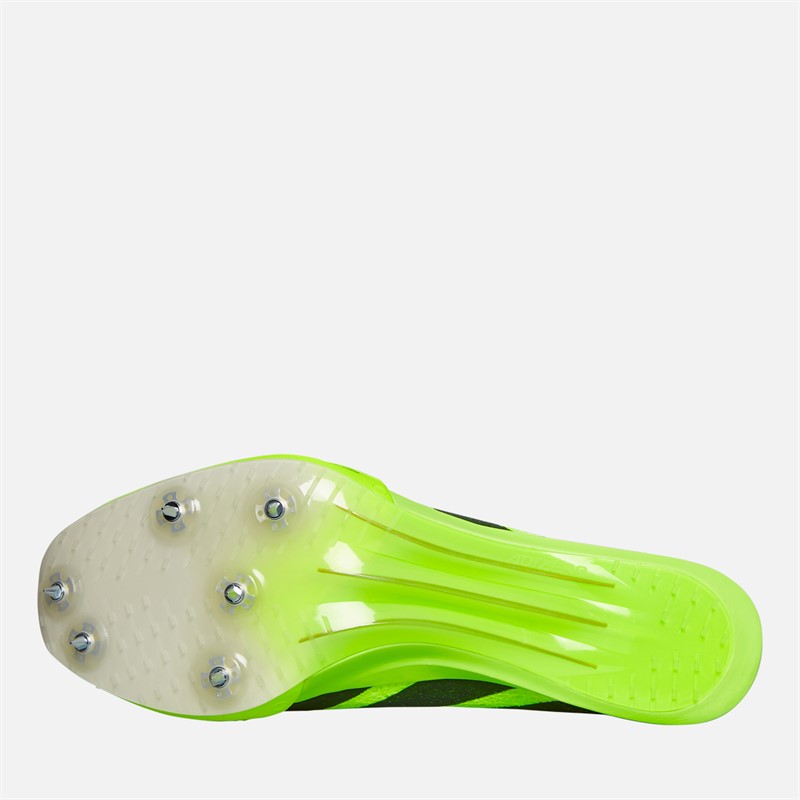 adidas Mens Adizero Prime SP 3 Strung Track Running Spikes Lucid Lemon/Core Black/Halo Silver