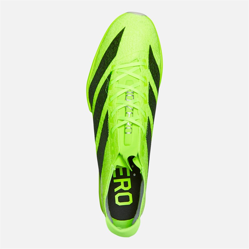 adidas Mens Adizero Prime SP 3 Strung Track Running Spikes Lucid Lemon/Core Black/Halo Silver
