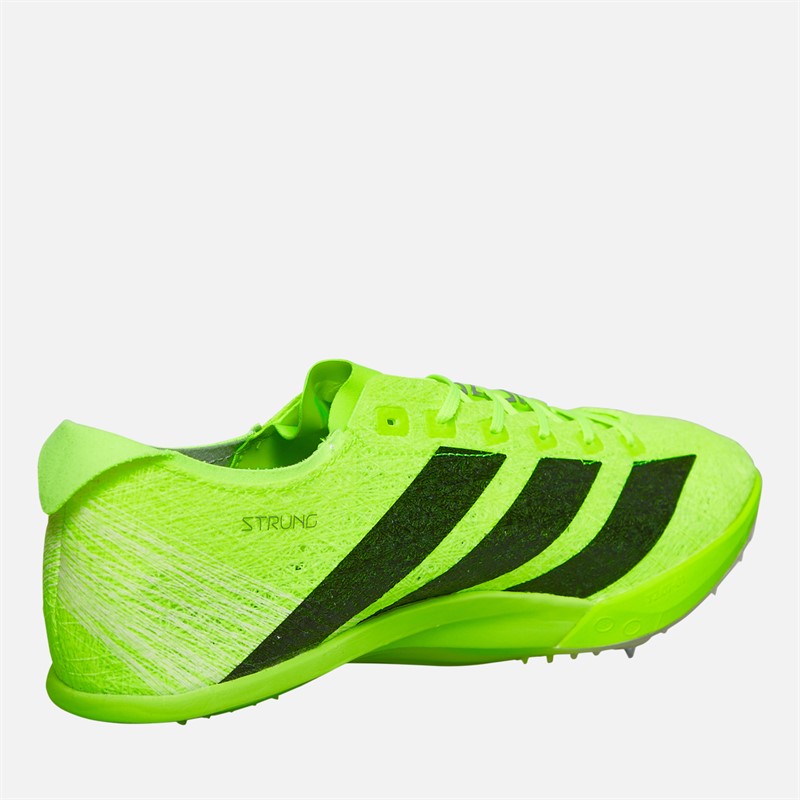 adidas Mens Adizero Prime SP 3 Strung Track Running Spikes Lucid Lemon/Core Black/Halo Silver