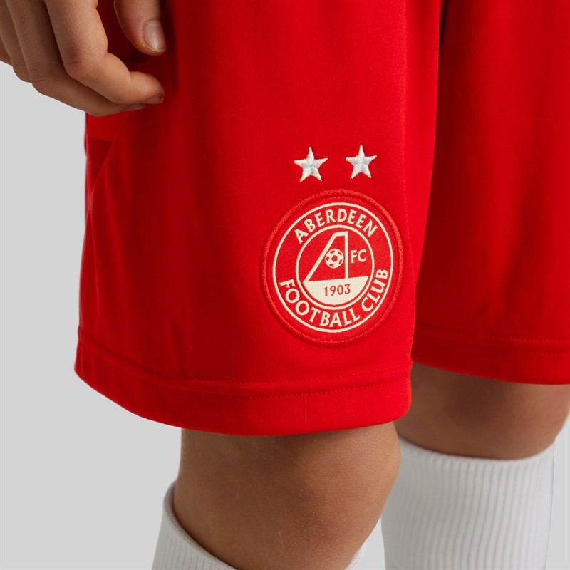 adidas Junior Boys ABFC Aberdeen 24/25 Home Shorts Team Power Red 2