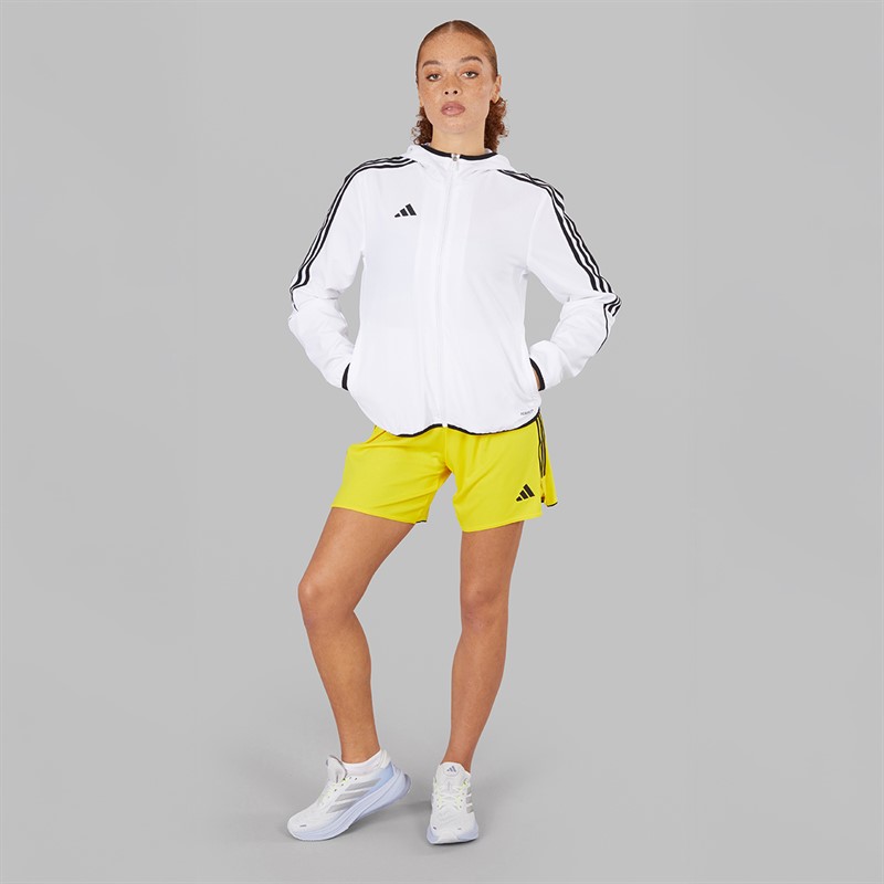 adidas Womens Tiro 23 League Windbreaker Jacket White