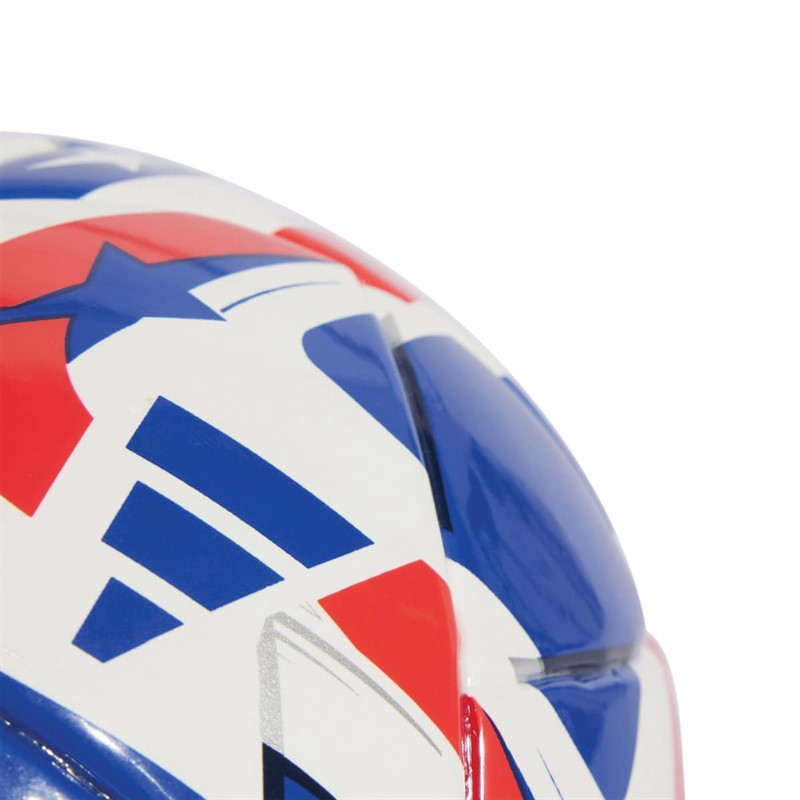 adidas FIFA 25 Club World Cup Mini Football White/Power Blue/Dark Blue/Lucid Red