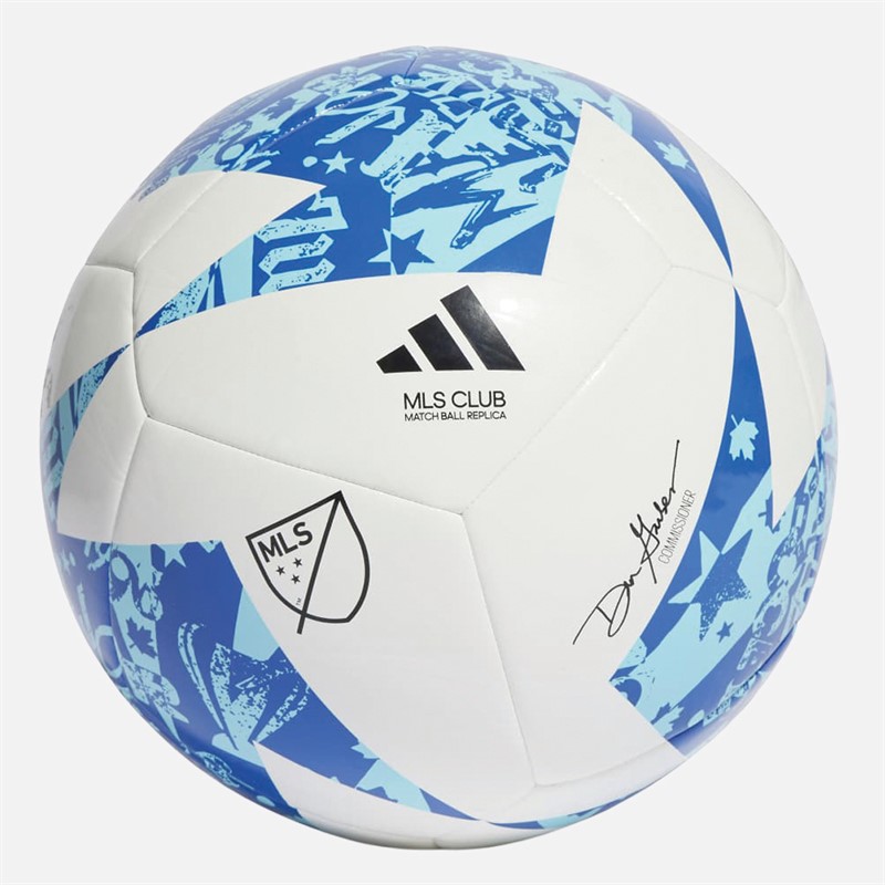 adidas MLS Club Training Football White/Blue/Bright Cyan