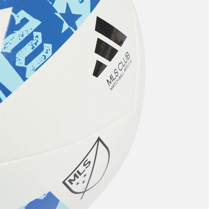 adidas MLS Club Training Football White/Blue/Bright Cyan