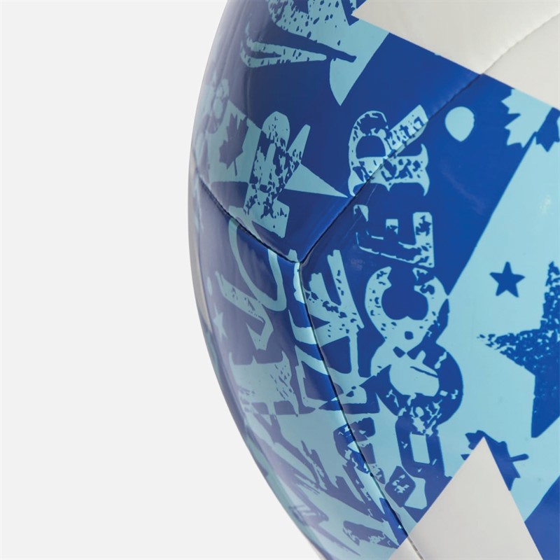 adidas MLS Club Training Football White/Blue/Bright Cyan