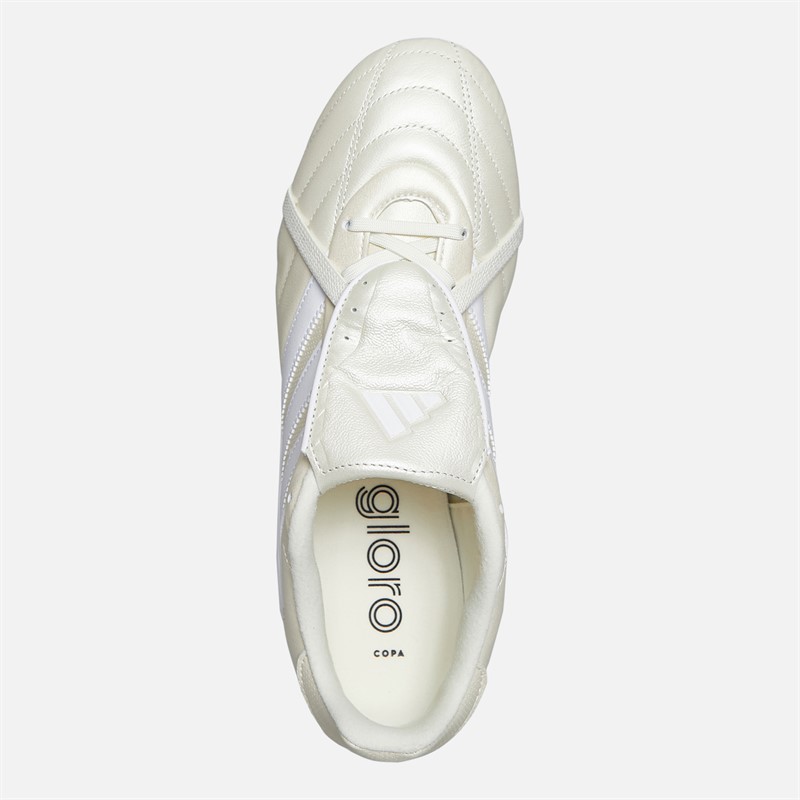 adidas Mens Copa Gloro II FG Firm Ground Football Boots Off White/Cloud White/Core Black