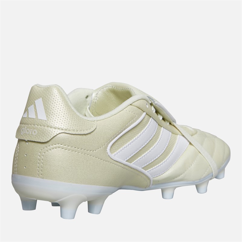adidas Mens Copa Gloro II FG Firm Ground Football Boots Off White/Cloud White/Core Black