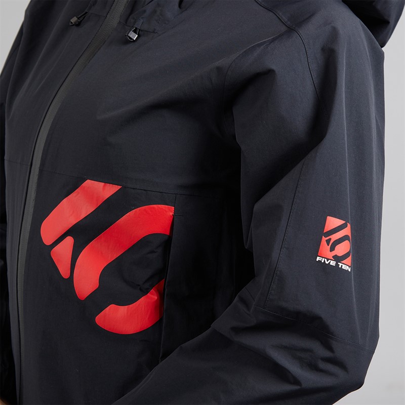 adidas Womens Five Ten All-Mountain Rain.RDY Waterproof Jacket Black