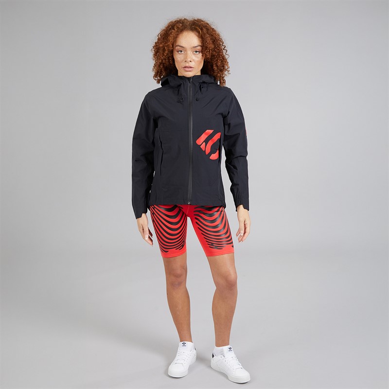 adidas Womens Five Ten All-Mountain Rain.RDY Waterproof Jacket Black