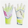 adidas Mens Predator Pro Hybrid Goalkeeper Gloves White/Lucid Lemon/Lucid Pink