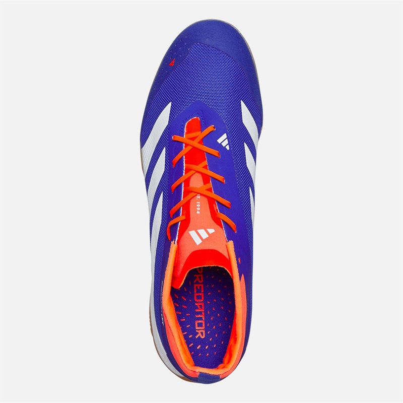 adidas Mens Predator Elite Advancement Pack IN Indoor Football Boots Lucid Blue/Cloud White/Solar Red