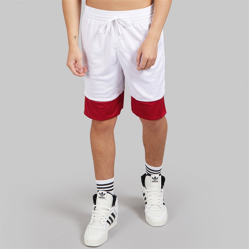 adidas Shorts de basketball réversibles 3G Speed Homme Power Red/Blanc