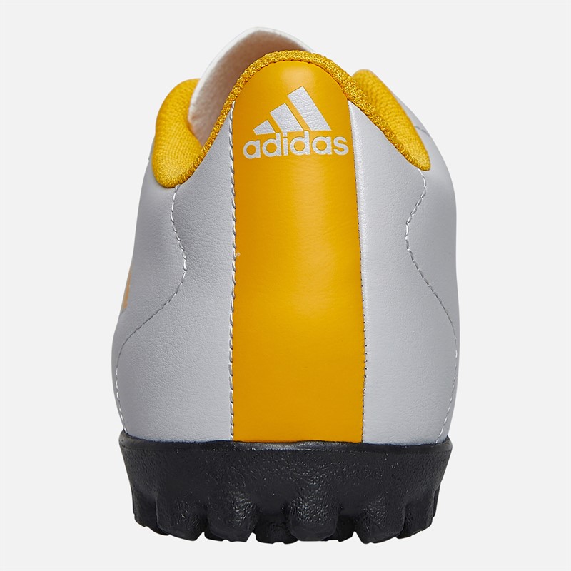 adidas Mens Goletto VIII TF Astro Football Boots Grey Two/Technology Orange/Core Black