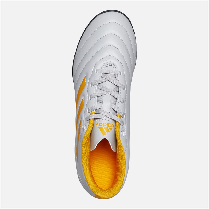 adidas Mens Goletto VIII TF Astro Football Boots Grey Two/Technology Orange/Core Black