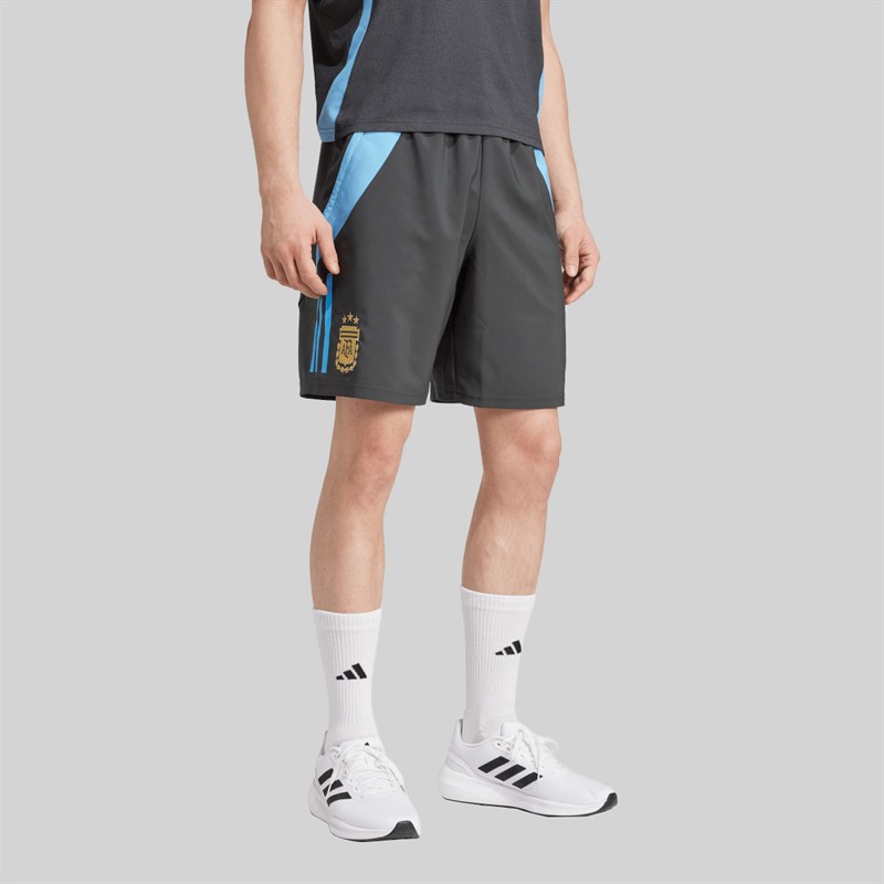 adidas Mens AFA Downtime Training Shorts Carbon