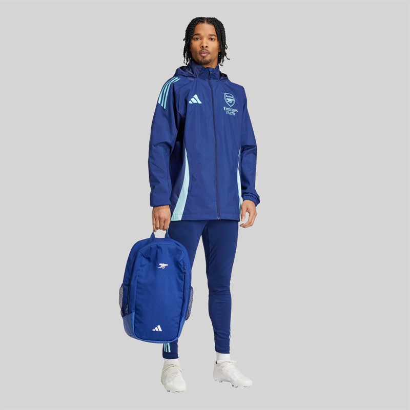 adidas Mens AFC Arsenal All Weather Jacket Night Sky