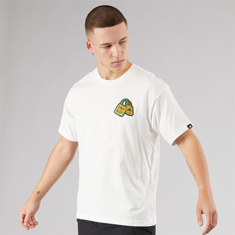 adidas Mens Paris Pont Lock Graphic T-Shirt Non-Dyed