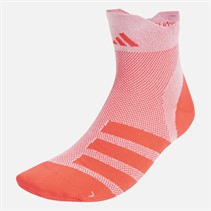 adidas Run X Adizero Running Socks White/Lucid Red/Lucid Red