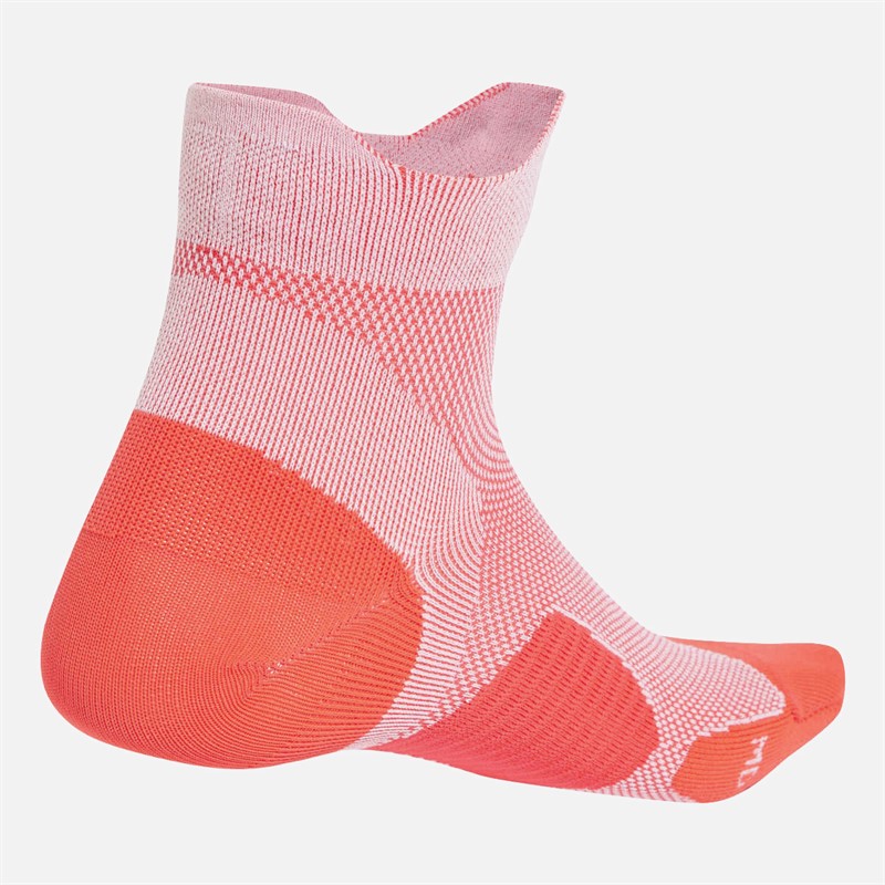 adidas Run X Adizero Running Socks White/Lucid Red/Lucid Red