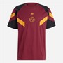adidas Mens AS Roma OG Icons T-Shirt Team Coll Burgundy 2