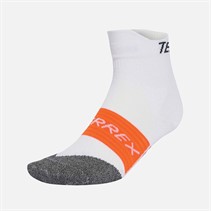 adidas Terrex Agravic Trail Running Socks White/Black/Impact Orange