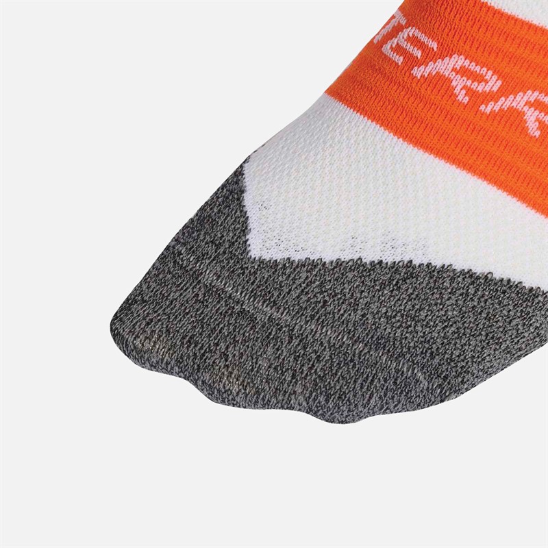 adidas Terrex Agravic Trail Running Socks White/Black/Impact Orange
