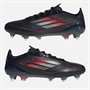 adidas Mens F50 Elite SG Soft Ground Football Boots Core Black/Iron Metallic/Lucid Red