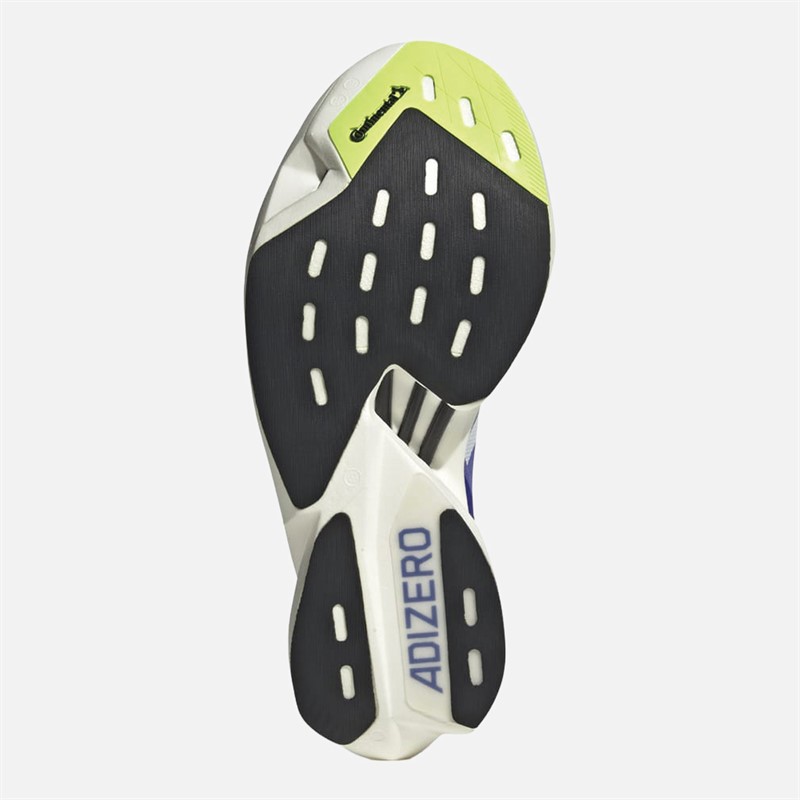 adidas Womens Adizero Adios Pro 3 Neutral Running Shoes Cobalt Blue/Zero Metallic/Lucid Lemon