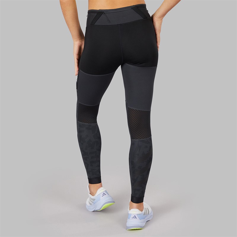 adidas Womens Terrex Agravic Trail Running Tight Leggings Carbon