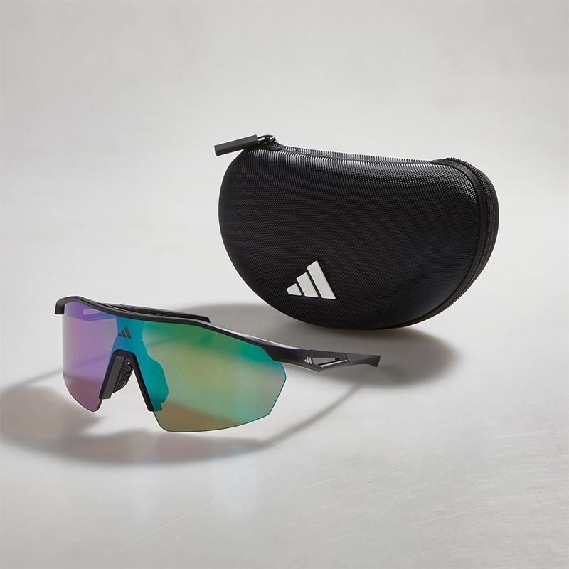 adidas SP0115 Anemos Light Sport Sunglasses Green/Black/Black