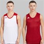 adidas Maillot de Basketball réversible 3G Speed Homme Power Red/Blanc