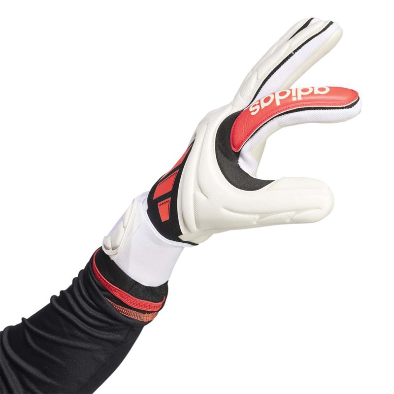 adidas Mens Copa Pro PC Promo Goalkeeper Gloves White/Lucid Red/Black