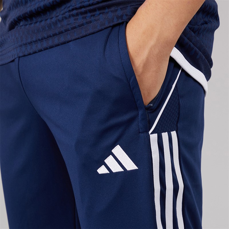 adidas Mens Tiro 23 League Training 3/4 Track Pants Team Navy Blue 2