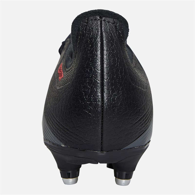 adidas Mens Predator League Stealth Victory Pack FT SG Soft Ground Football Boots Core Black/Grey Four/Solar Red