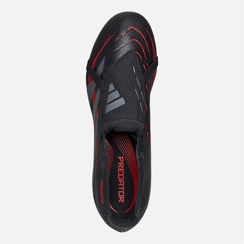 adidas Mens Predator League Stealth Victory Pack FT SG Soft Ground Football Boots Core Black/Grey Four/Solar Red