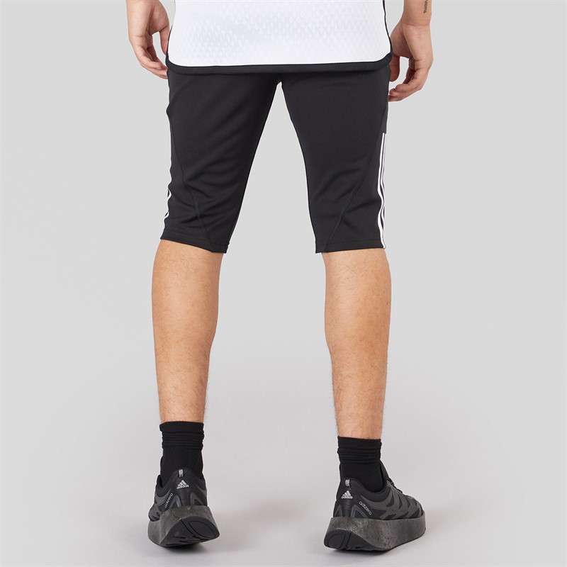 adidas Mens Tiro 23 Competition Training 1/2 Track Pants Black
