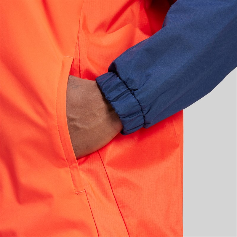 adidas Mens MUFC Manchester United All Weather Jacket Bright Red/Night Indigo