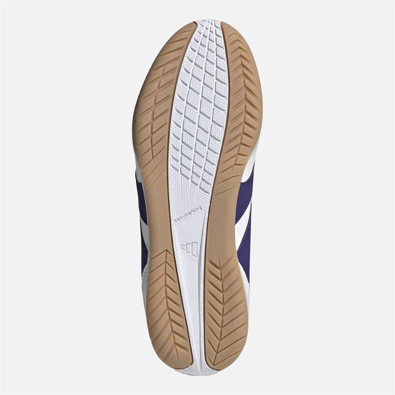 adidas Junior Predator Club IN Indoor Sala Football Boots Cloud White/Gold Metallic/Cloud White