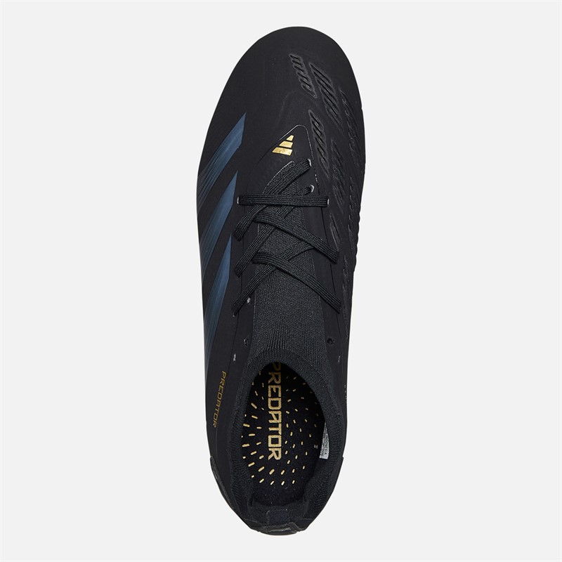 adidas Herre Predator Pro Dark Spark Pack FG Faste Bund Fodboldstøvler Core Black/Carbon/Gold Metallic