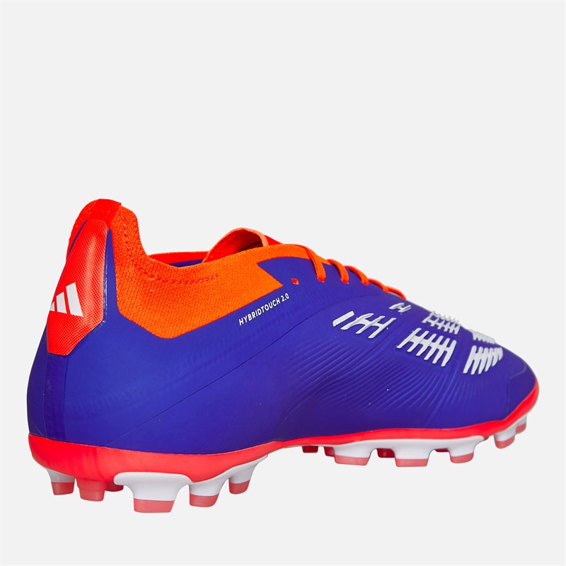 adidas Herre Predator Elite Advancement Pakke 2G/3G AG Kunstgræs Fodboldstøvler Lucid Blue/Cloud White/Solar Red