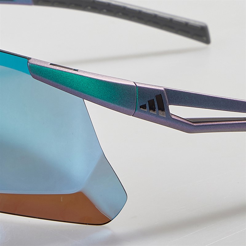 adidas SP0119 Dunamis Sport Sunglasses Light Blue/Bright Green/Bright Green