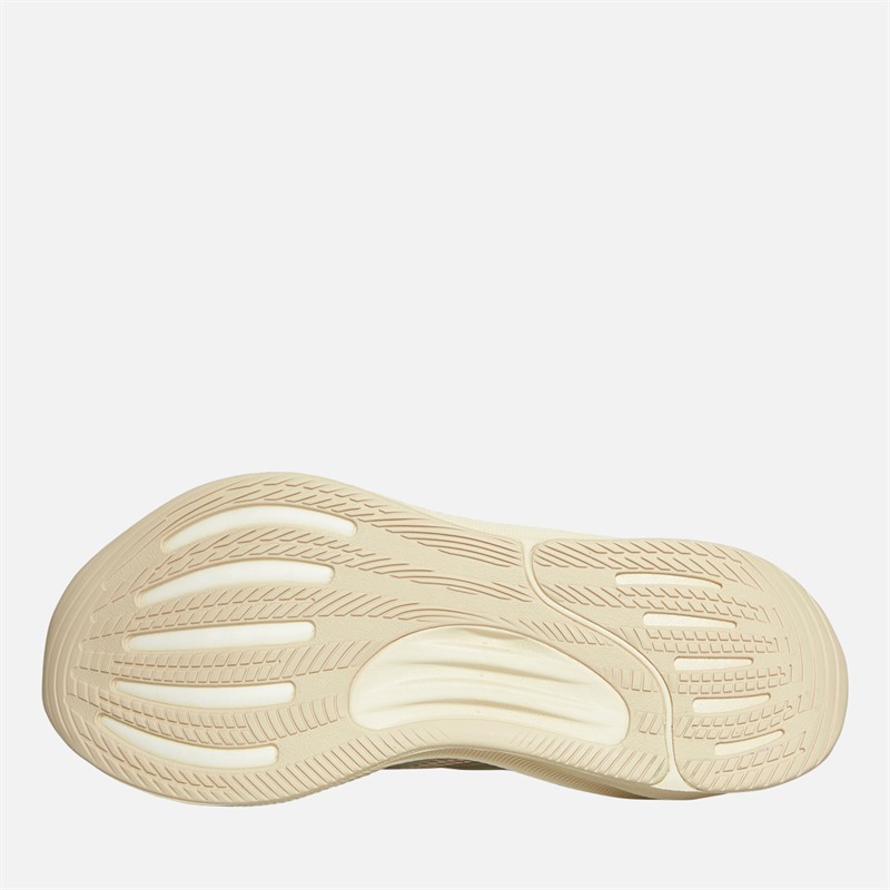 adidas Womens Supernova Stride 2 Neutral Running Shoes Wonder White/Cyber Metallic/Warm Sand Stone