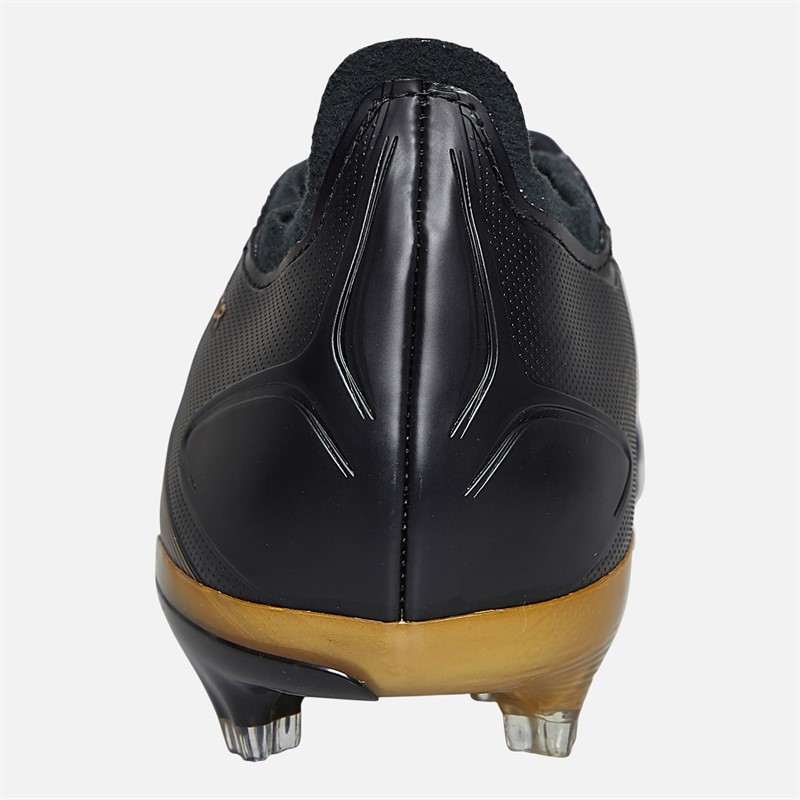 adidas Mens Predator League Jude Bellingham FT FG Firm Ground Football Boots Core Black/Gold Metallic/Core Black