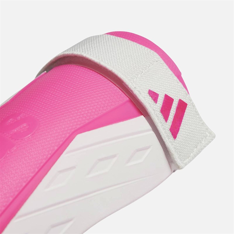 adidas Junior Tiro Match Shin Guards White/Team Shock Pink/White