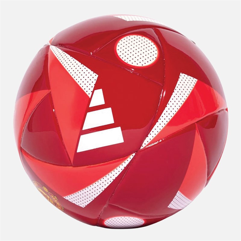 adidas MUFC Manchester United Home Mini Football Mufc Red/Bright Red/White